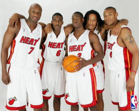 avec wade et o'neil miami peut jouer les grands roles de la nba